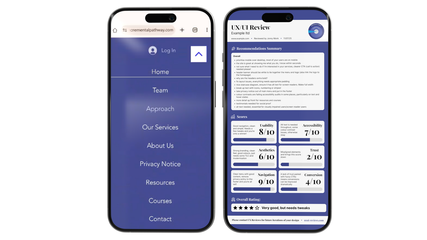 UX/UI Review